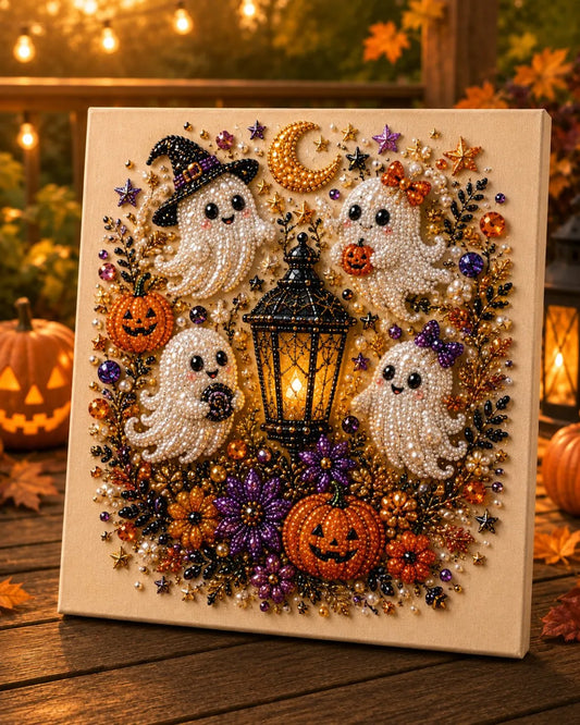 Halloween Pearl Diamond Painting Art Kit