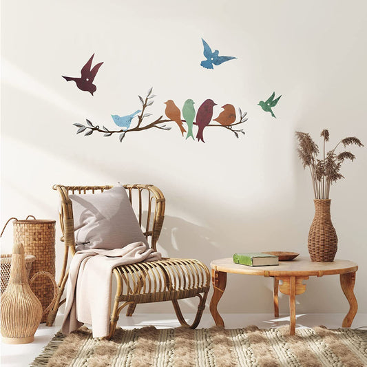 Modern Hanging Bird Branch Home Decor
