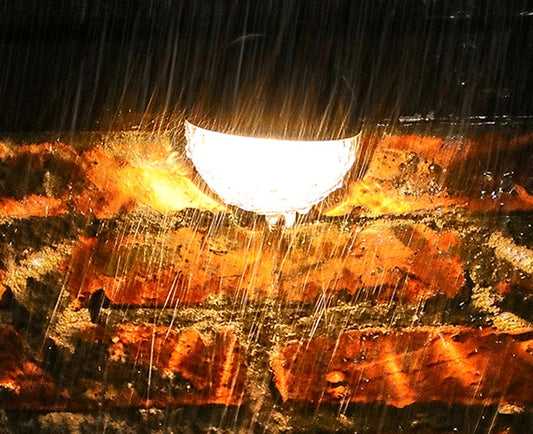 New Solar Light and Shadow Effect Night Light