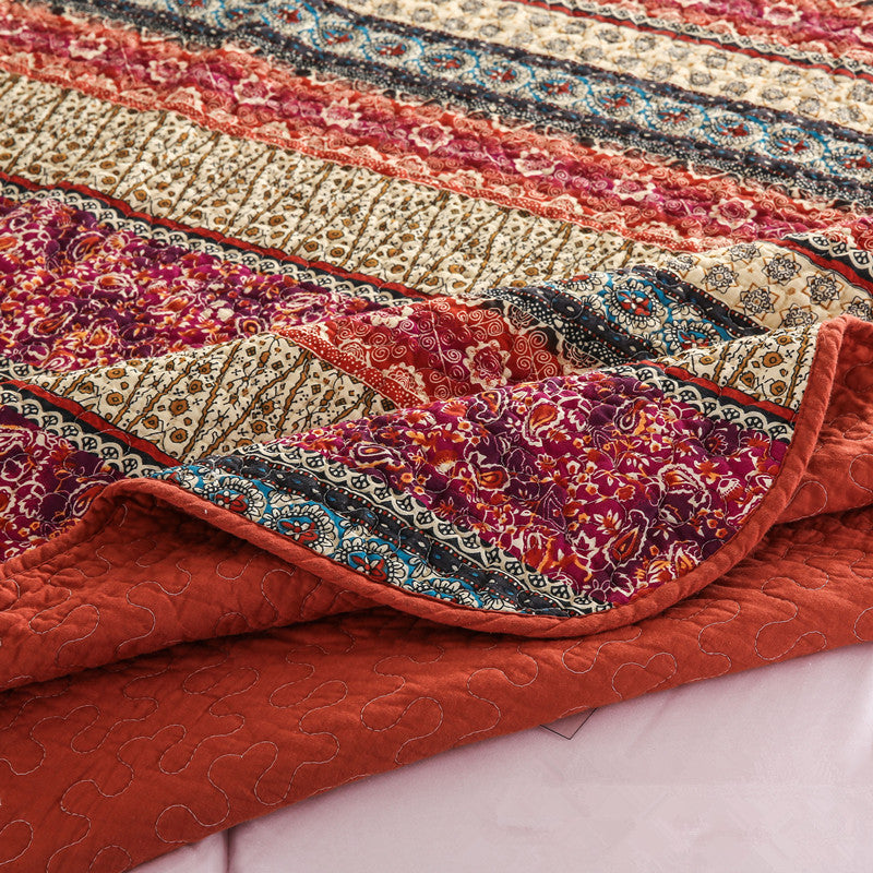 Soft Textured Cotton Linen Look Bedding Set