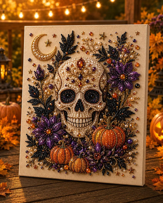 Halloween Pearl Diamond Painting Art Kit