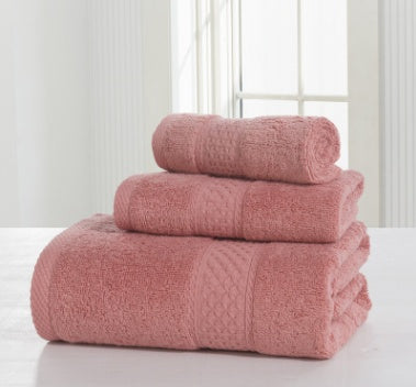 Luxury Cotton Terry Bathrobe and Towel Collection