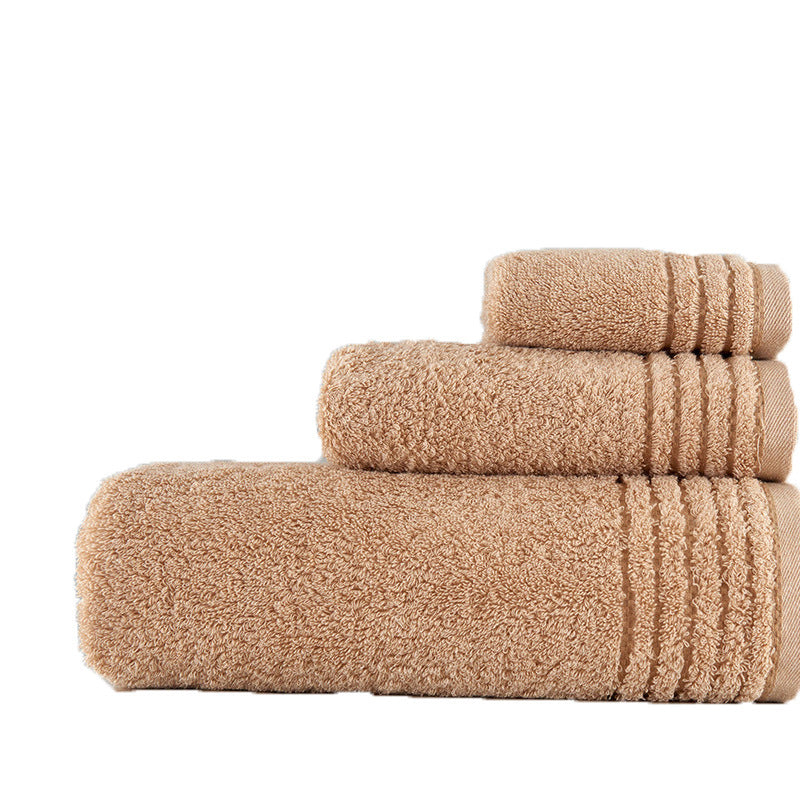 Luxury Solid Color Cotton Towels Collection