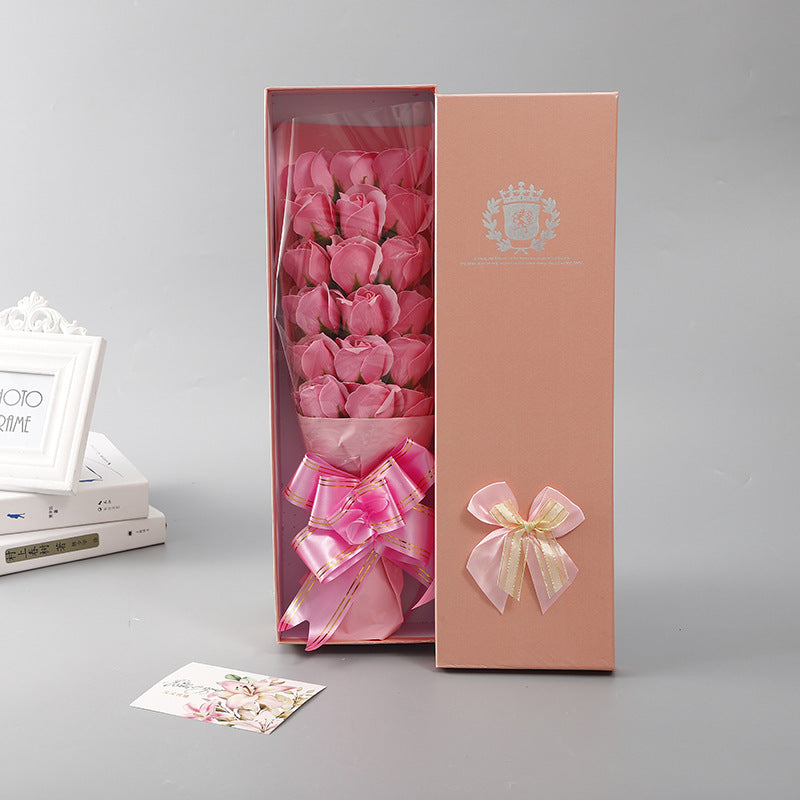 Soap Flower Bouquet | 18 Rose Gift for Thanksgiving, Christmas & Birthdays