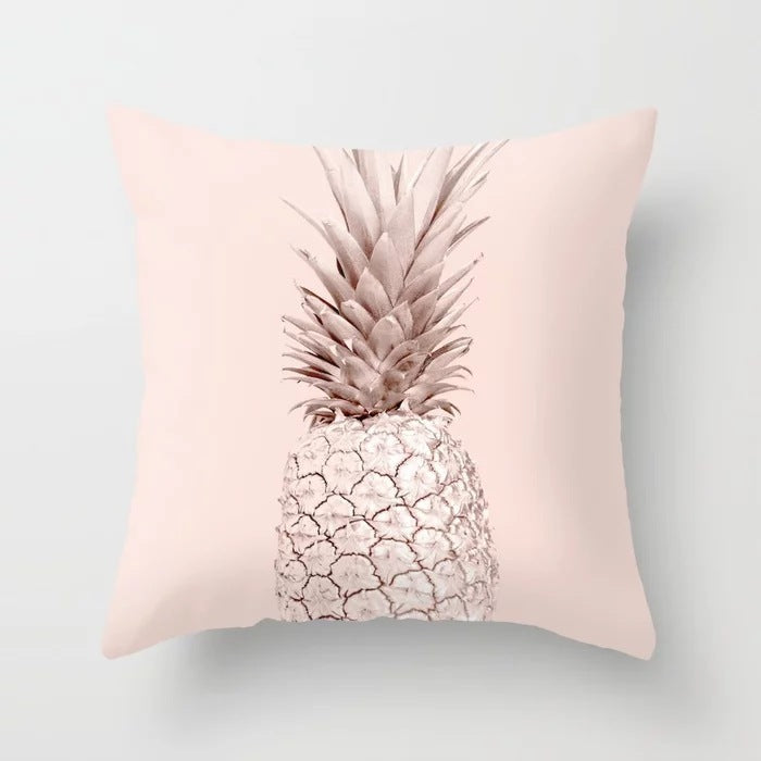 Soft Pink Decorative Cushion Cover