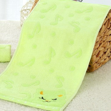 Cute Kitten Design Bamboo Fiber Towel