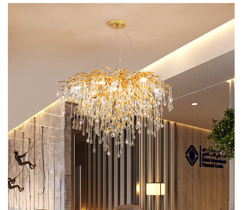 Elegant Model Home Art Deco Style Ceiling Lights