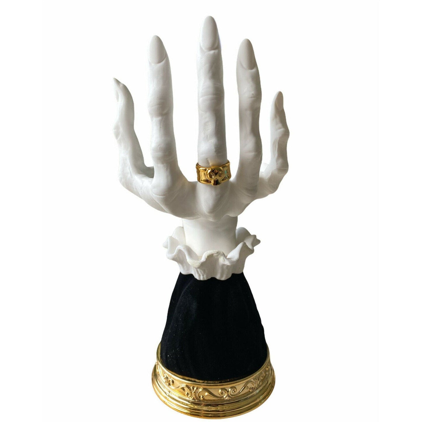 Halloween Palm Candle Holder | Witch Hand Tray Decoration for Home Decor
