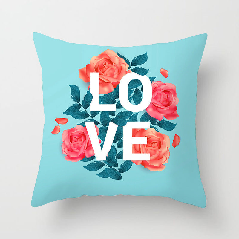 Tropical Home Decor Throw Pillow Case