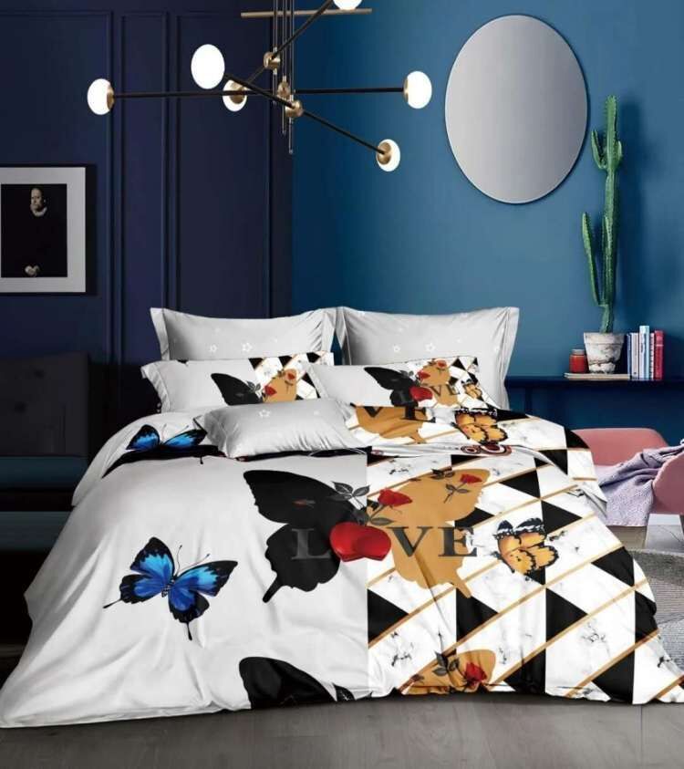 Oversized Digital Print Bedding Set