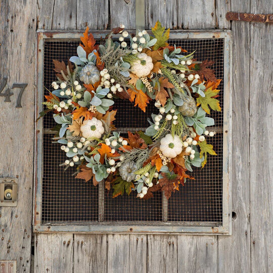 Autumn Pumpkin Leaf Garland | Halloween & Thanksgiving Home Decoration