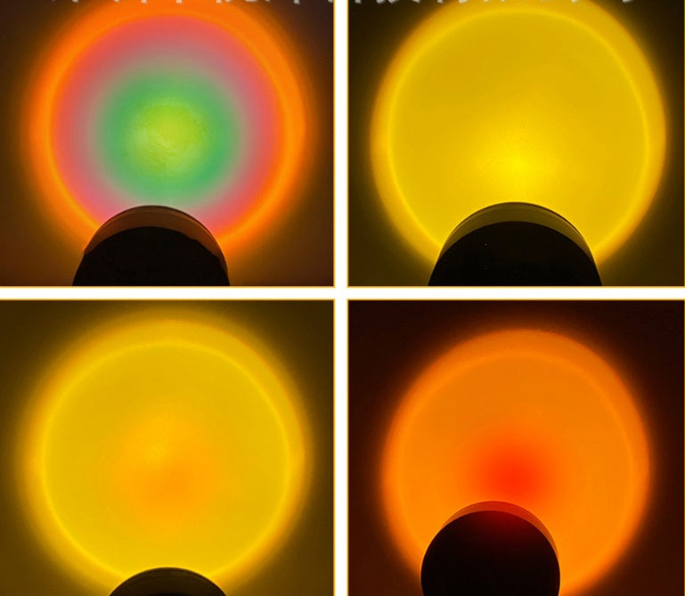Smart APP Remote Control RGB Color Sunset Light