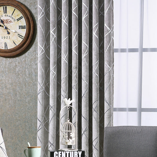 Modern Simple Light Luxury Window Drapes