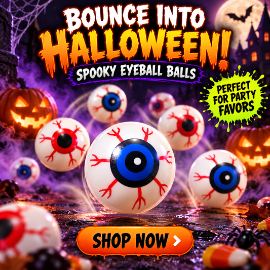 6 pcs Realistic Halloween Eyeball Props