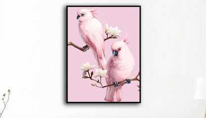 Full Round Drill Parrot Diamond Art Mosaic Kit