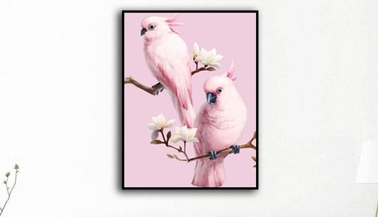 Full Round Drill Parrot Diamond Art Mosaic Kit